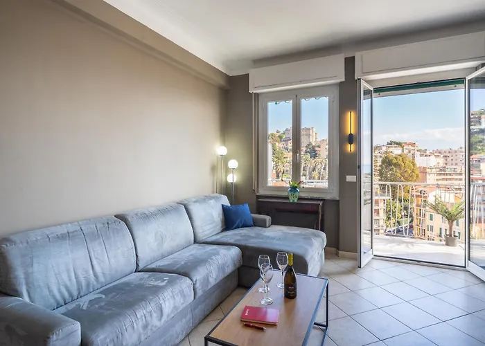 Lejlighed Sea View Retreat - Steps From Center Sanremo